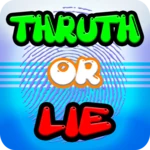 truth or lie detector android application logo